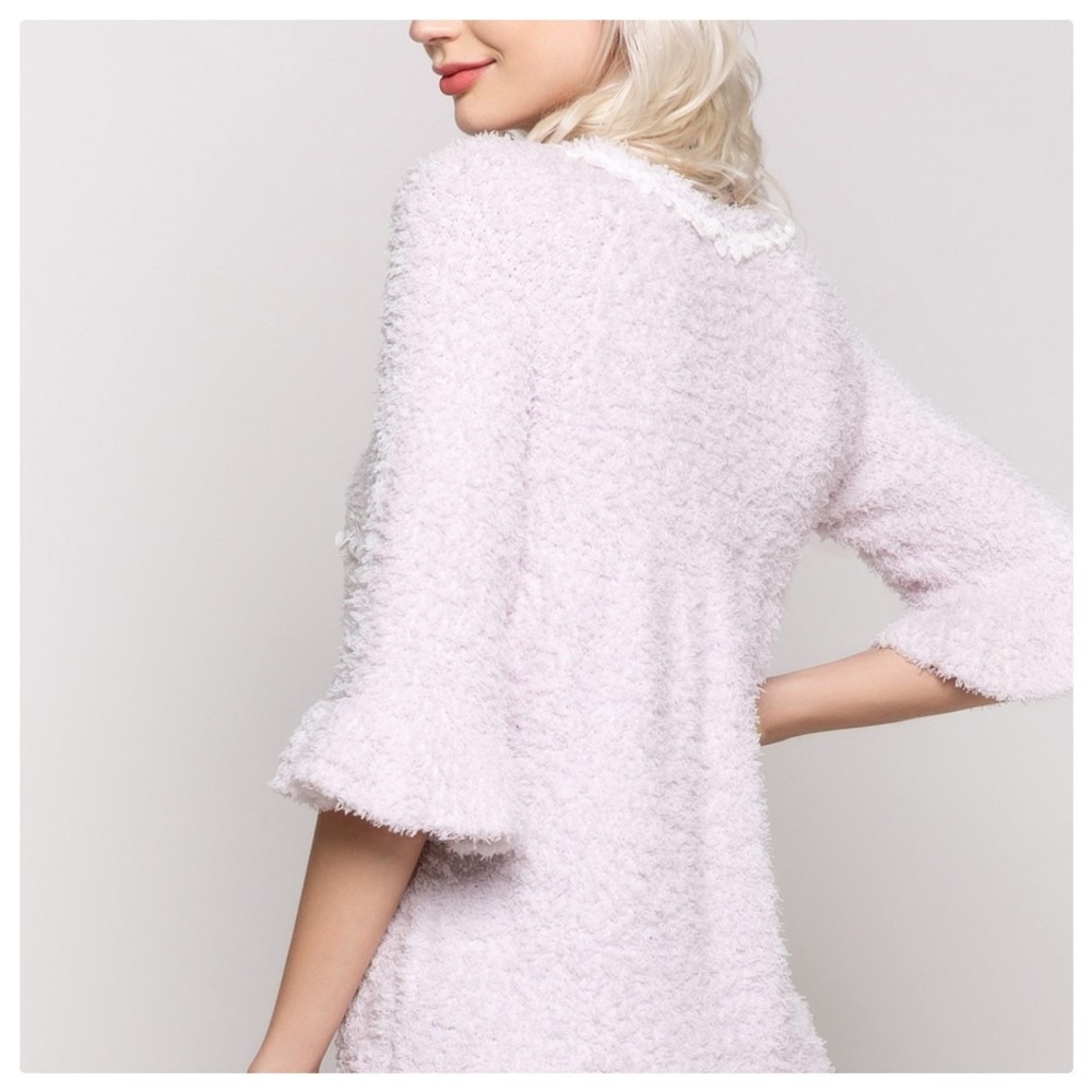 POL Dreamy Clouds of Berber Fleece Dress - Picture 8 of 15